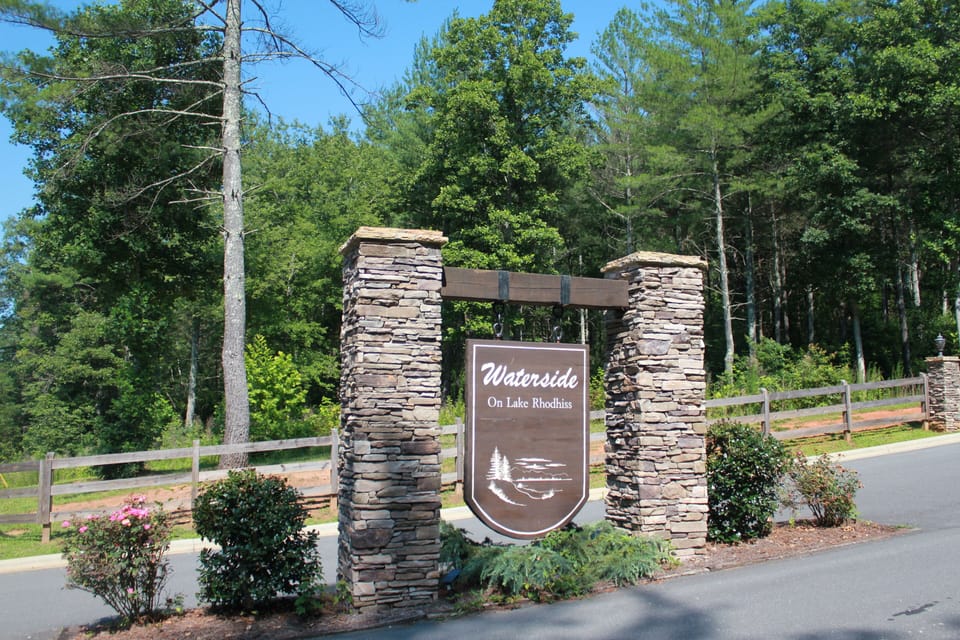 Entrance to our gated community