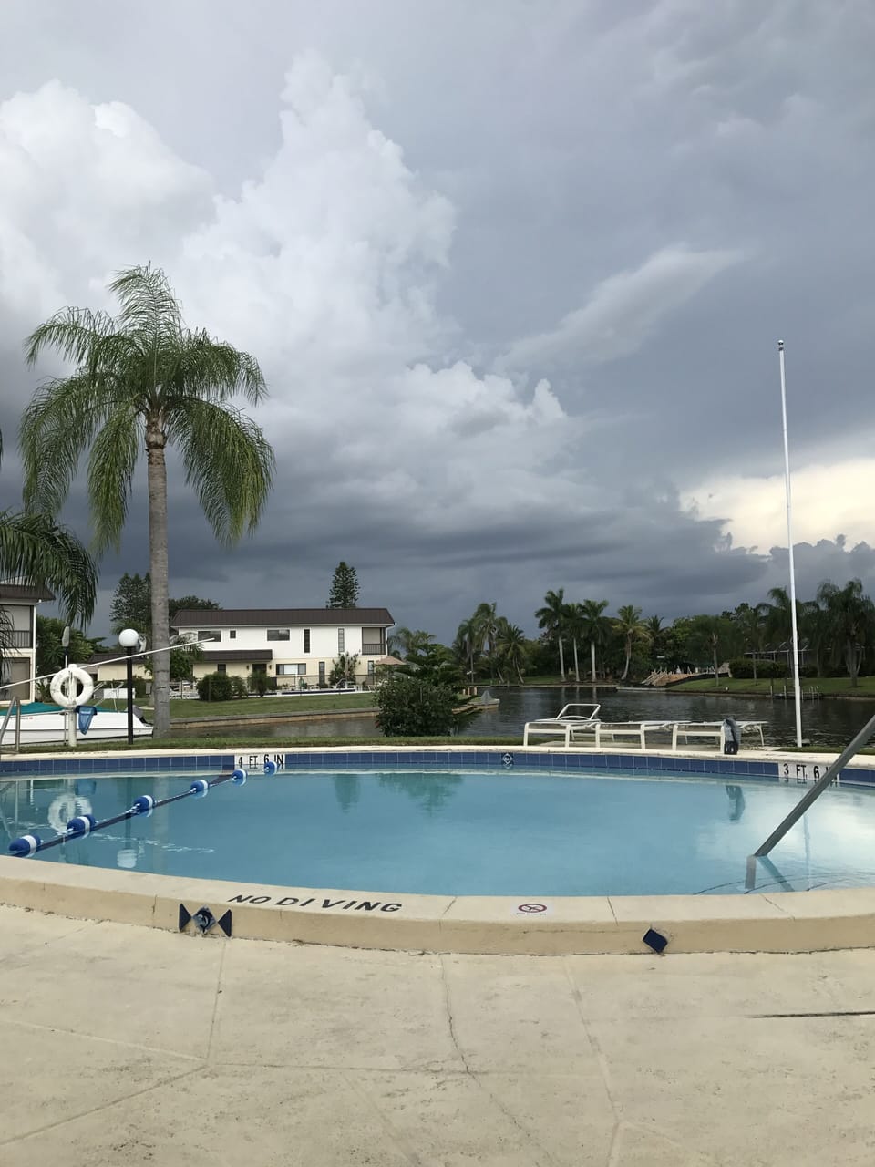 Pool area. 