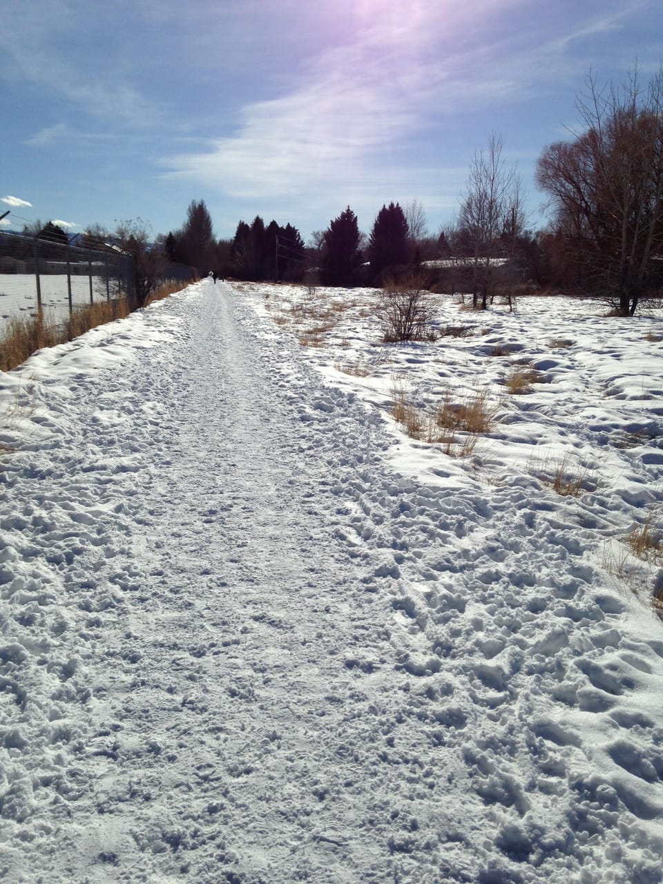 A nice trail that starts one block from the property.