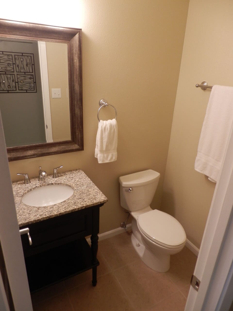 Hallway half bath