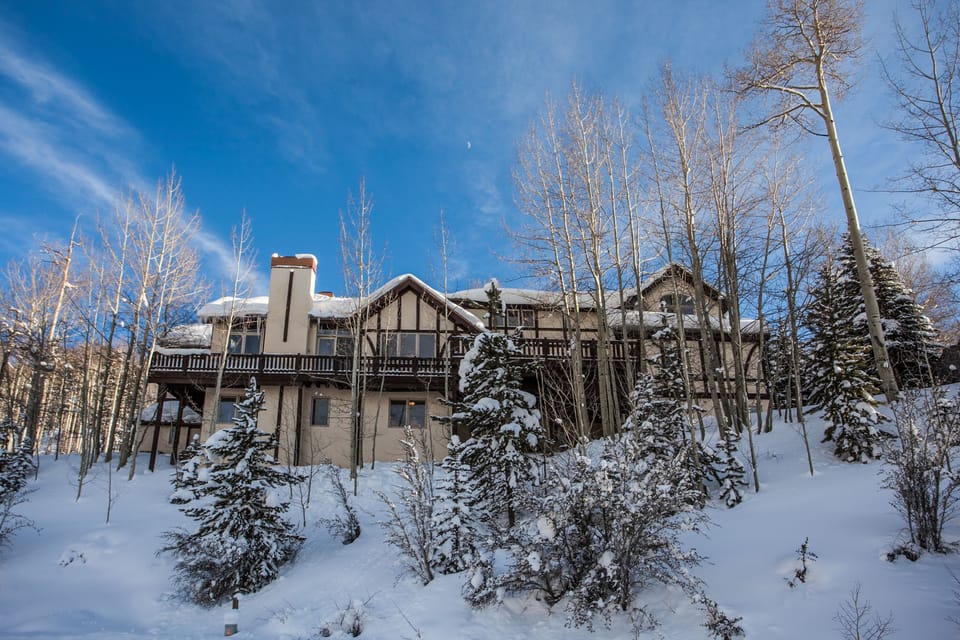 Exterior Back side of home