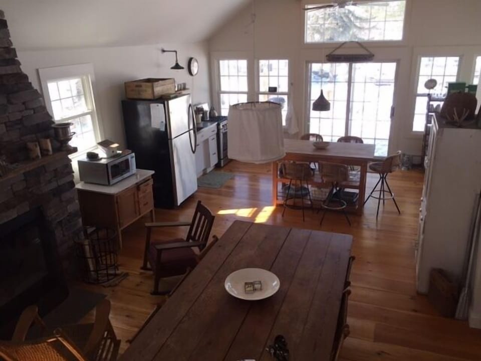 view from the loft