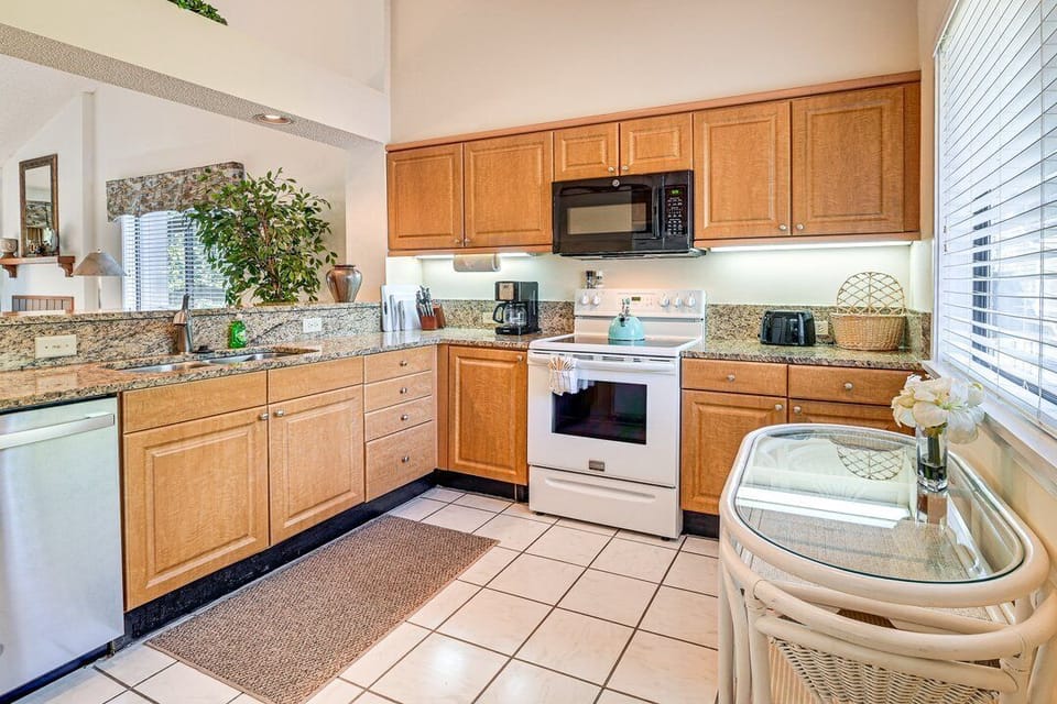 Kitchen with convection oven