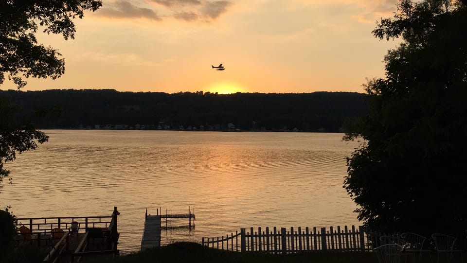Perfect sunset location!