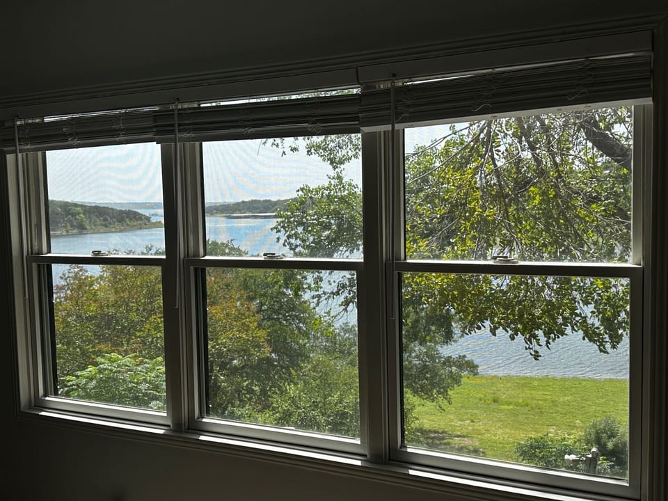 view from living room