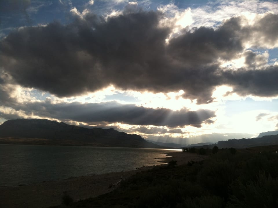Buffalo Bill Reservoir.