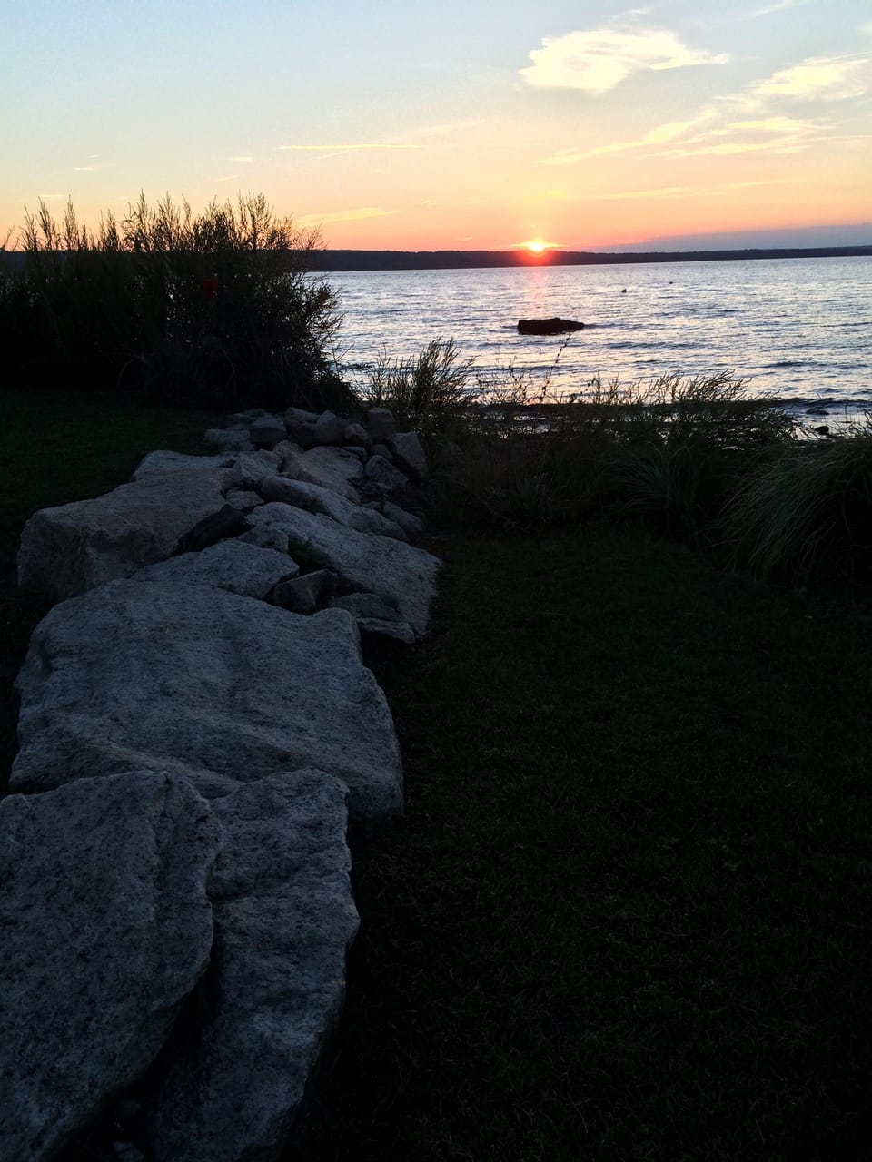 Yard is at beach level