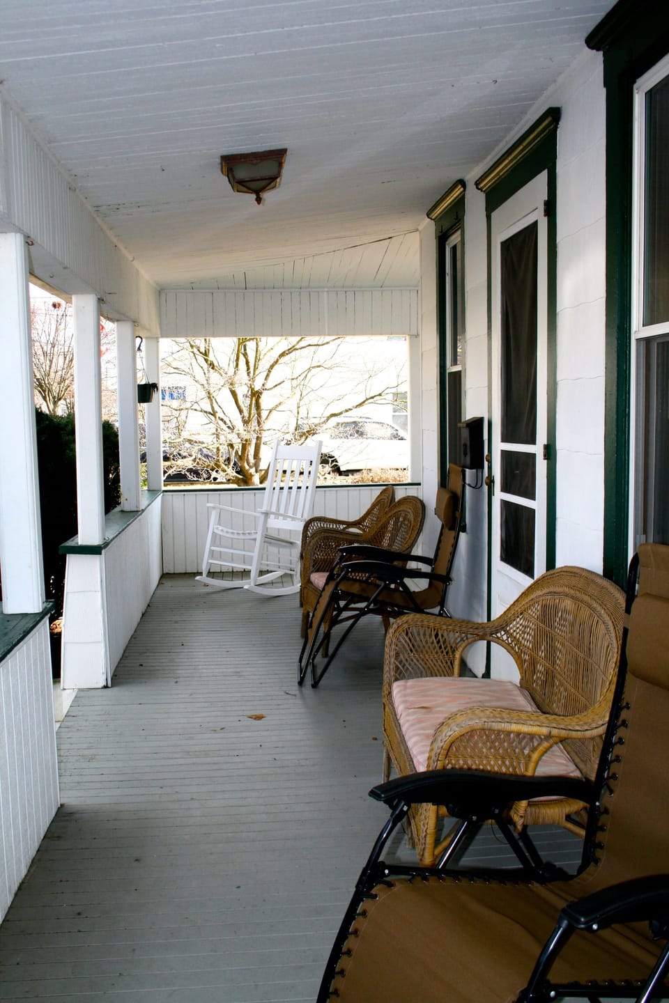 Wrap around porch