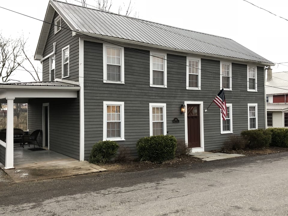 Traditional Pennsylvania colonial lovingly renovated.