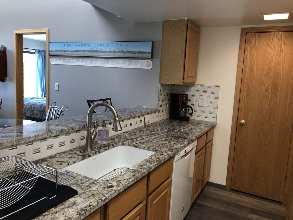 Kitchen: New sink,  dishwasher, faucet, counter tops and flooring. All new. 