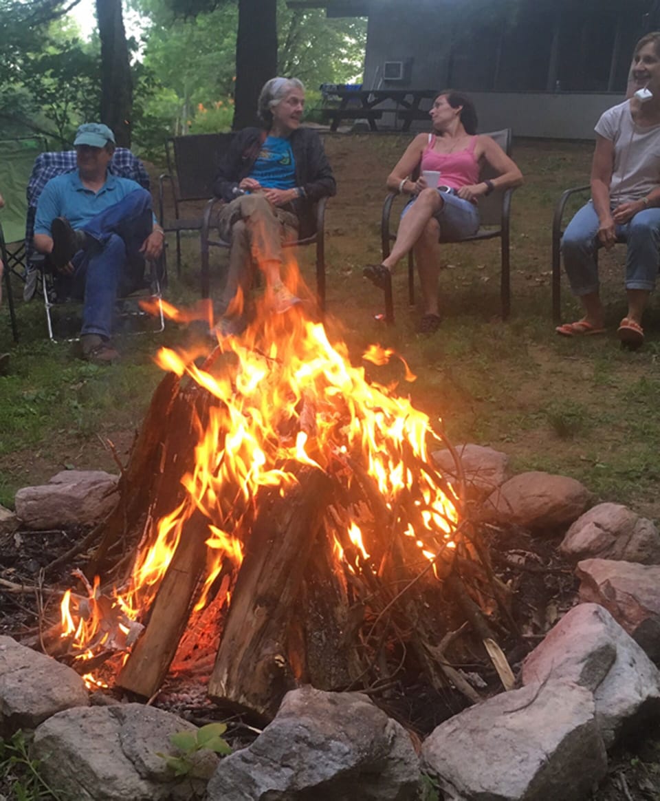 Bring firewood and friends!
