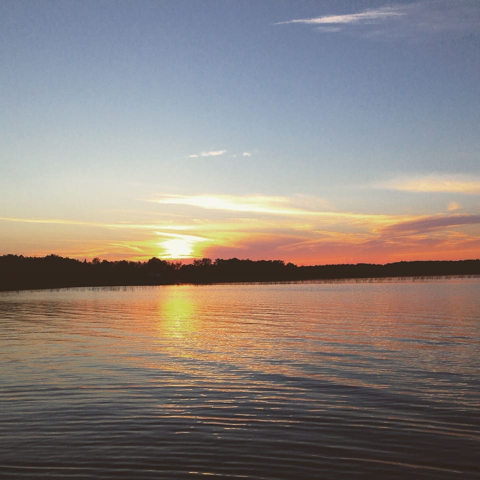 Crooked Lake Sunset