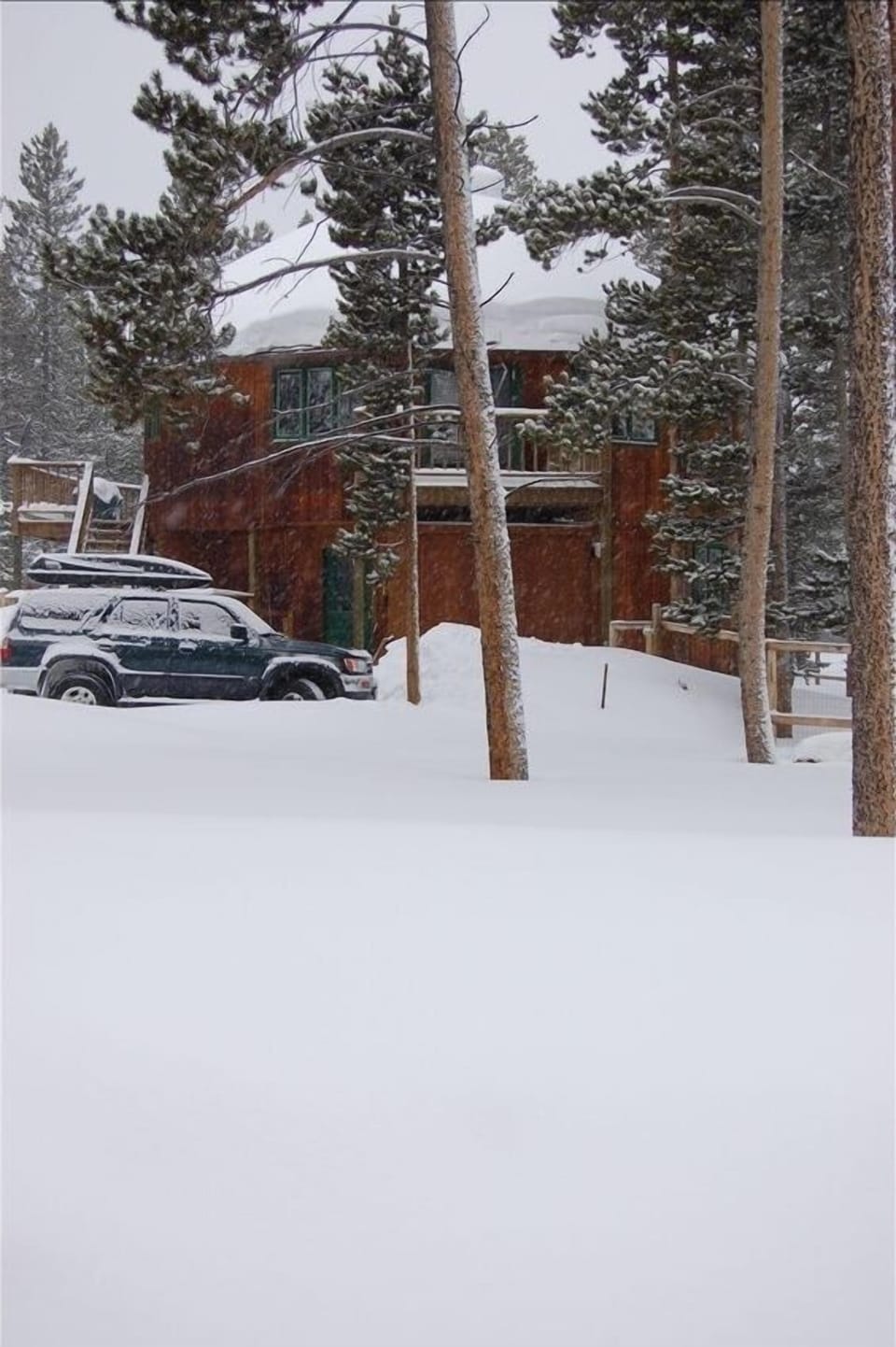 not too much snow yet