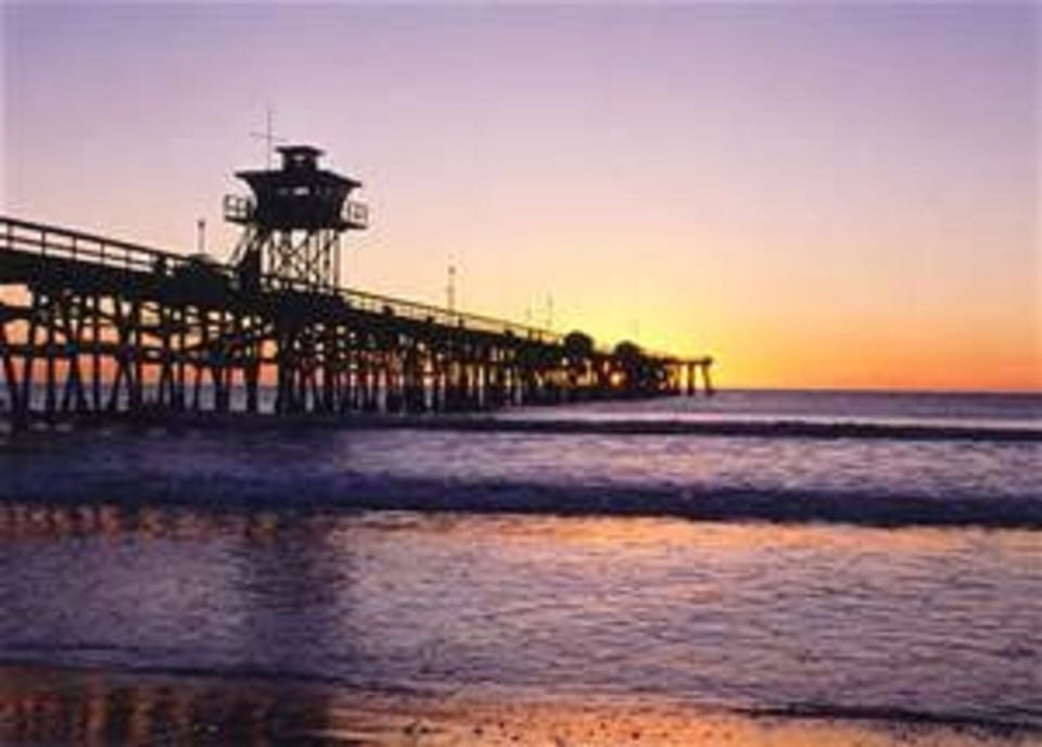 San Clemente Pier at Sunset