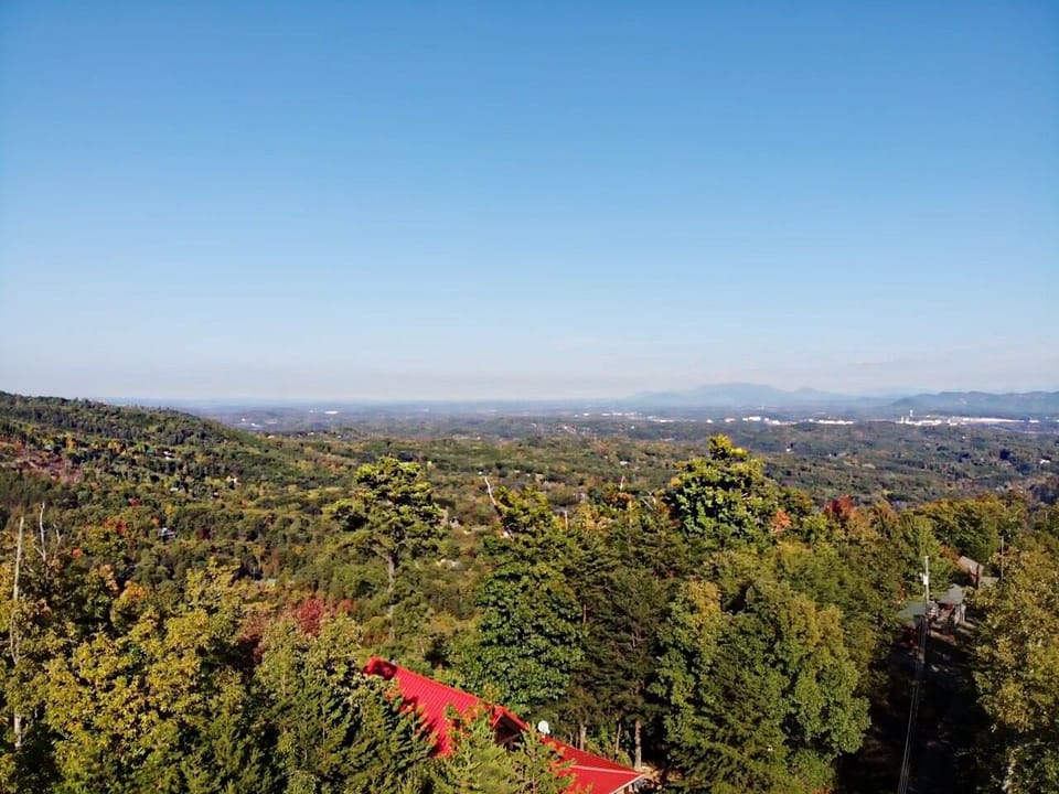 Smoky Mountain Cabin with a View "Old Glory" - Arial view