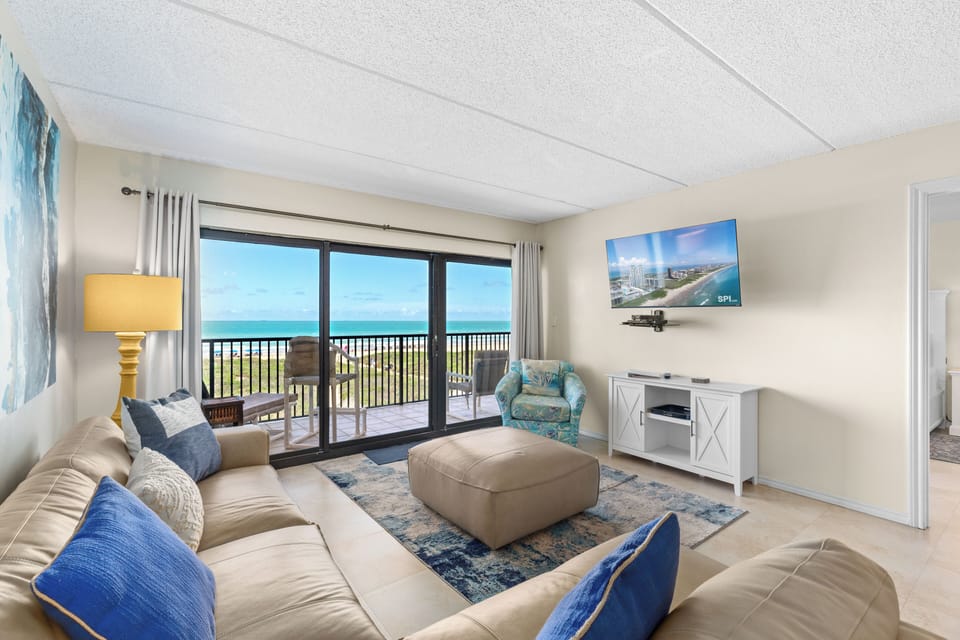 The Amazing View Of the Gulf from the Living Room Sitting Area