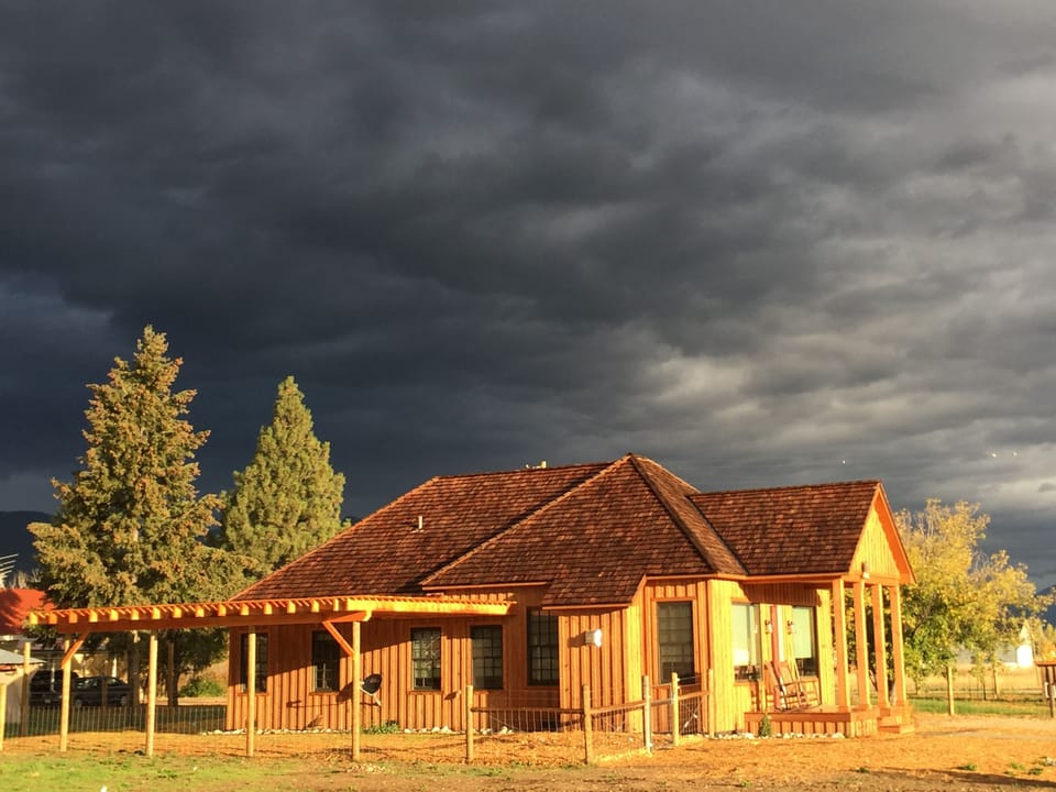 quite a storm was a brewing...