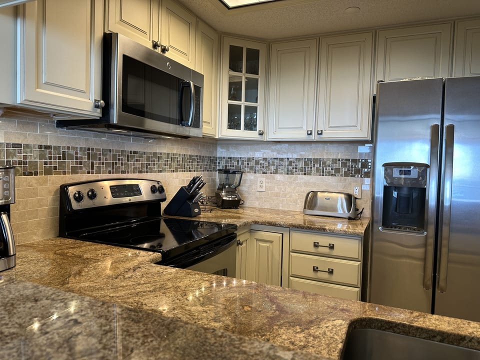 Updated kitchen.