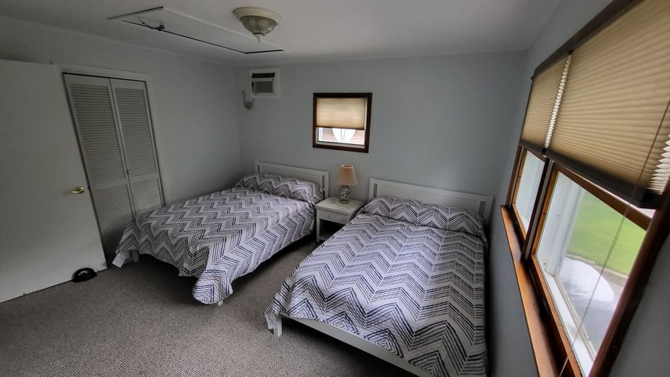 Updated Bedroom: Two Full Beds 