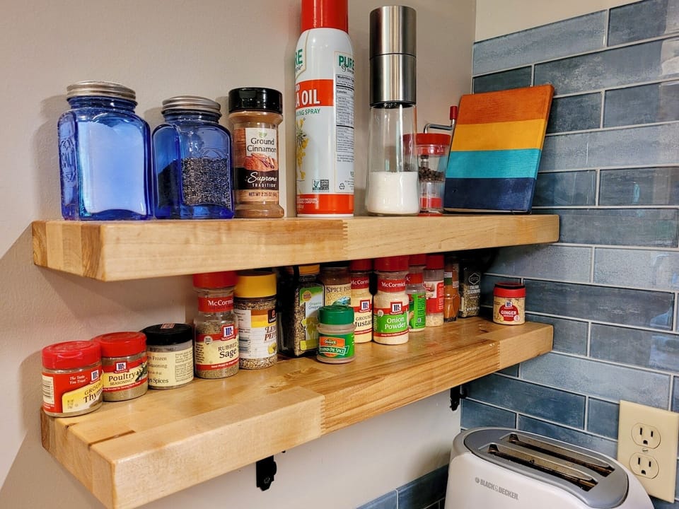 Some spices are available....