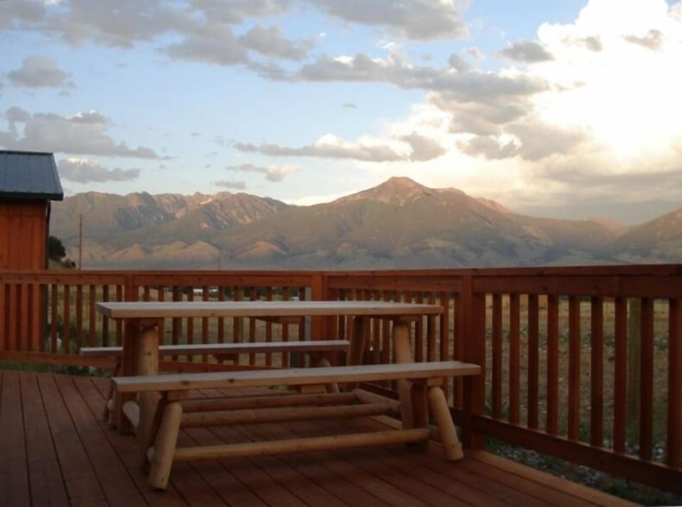 looking northeast from deck