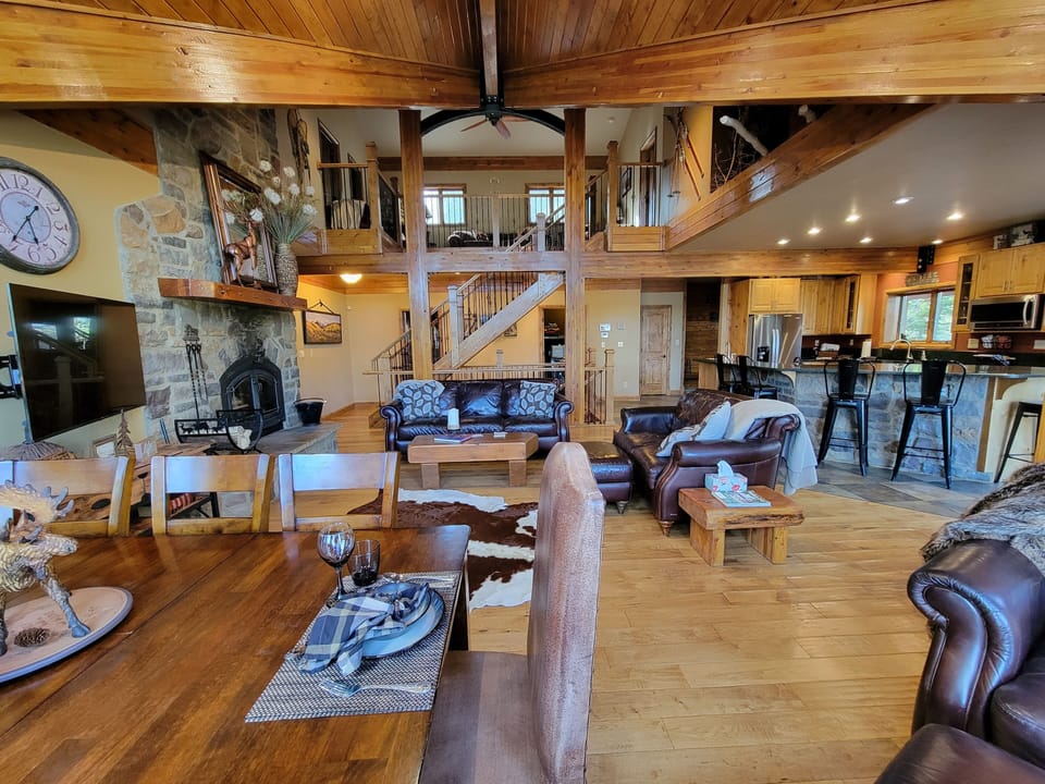 Loft is open to Family Room