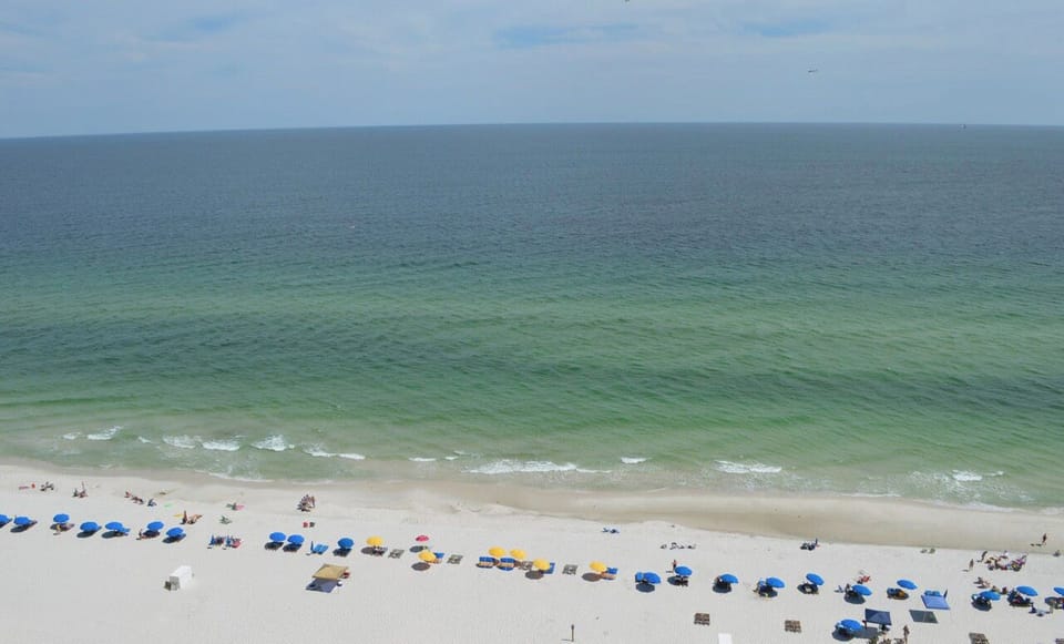 Your View of the Beach from large balcony