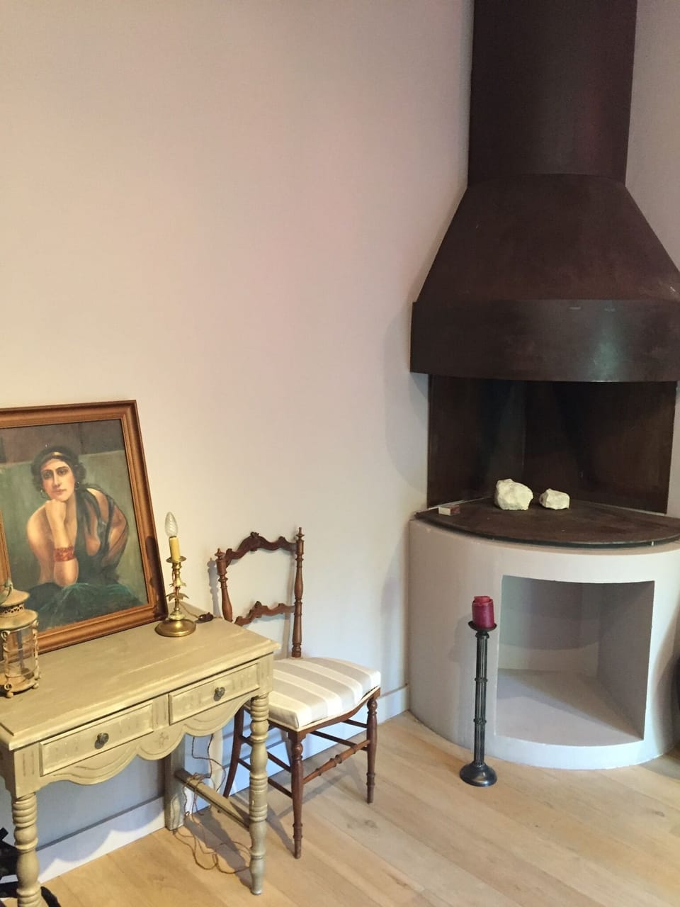 MASTER BEDROOM FIREPLACE