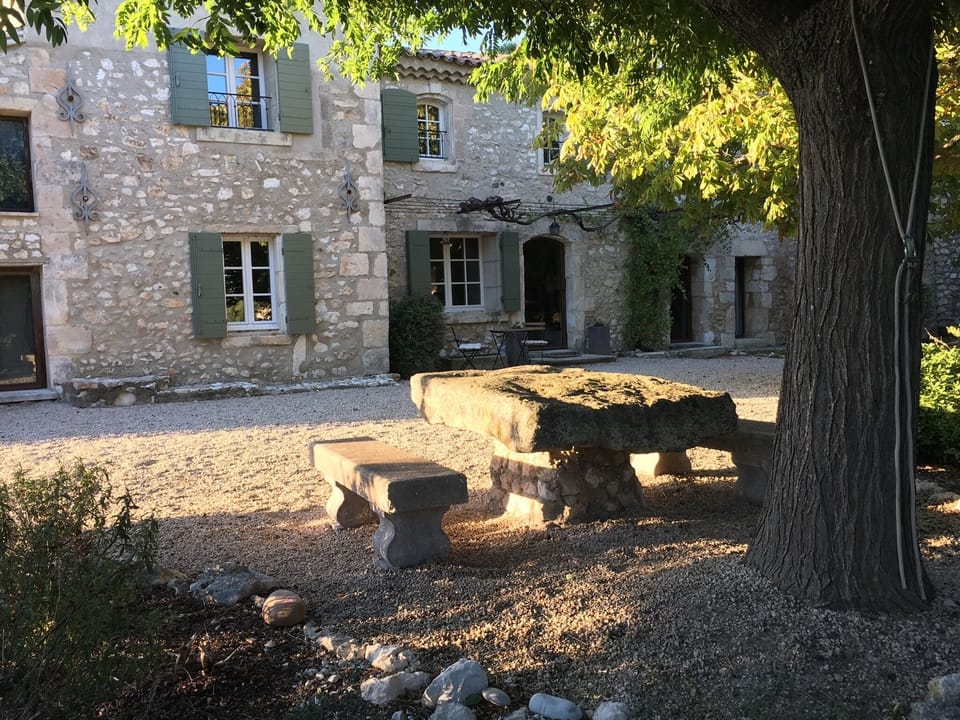 STONE SEATING AREA