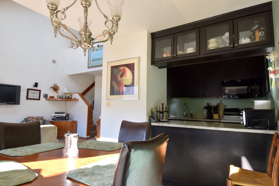 Open concept living dining and kitchen