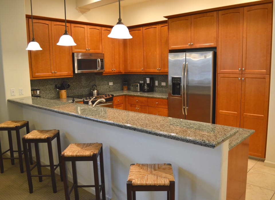 Gourmet Kitchen with Granite Counters