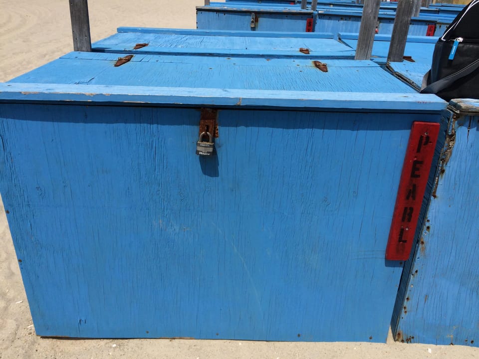 Beach box on Windsor Beach 