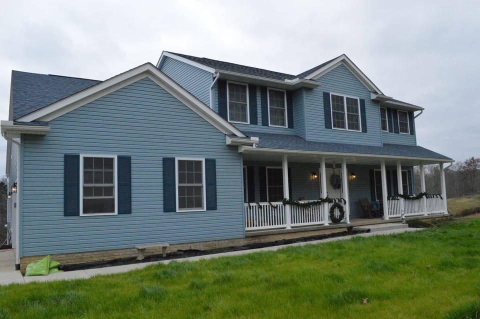 Our Big Blue House on the Hill