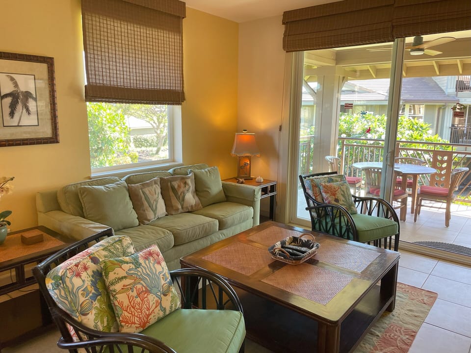 Spacious & comfortable living area!