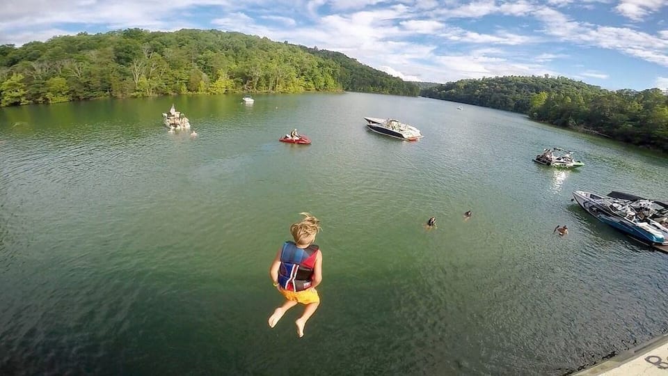 Take the big plunge off the famous 'Jumping Bridge'