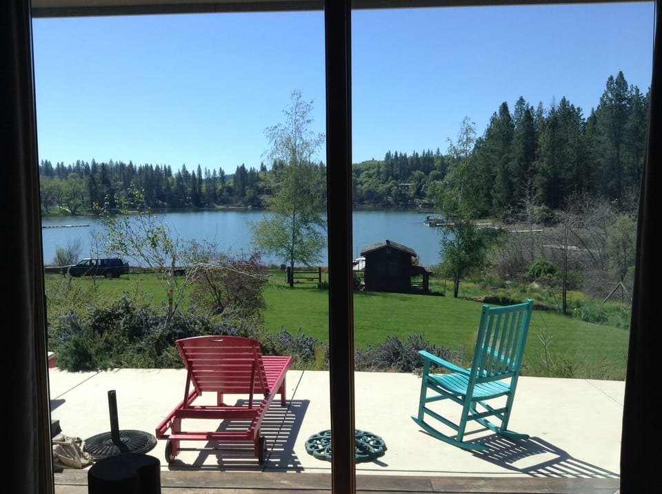View of lake from Guest Bedroom #1