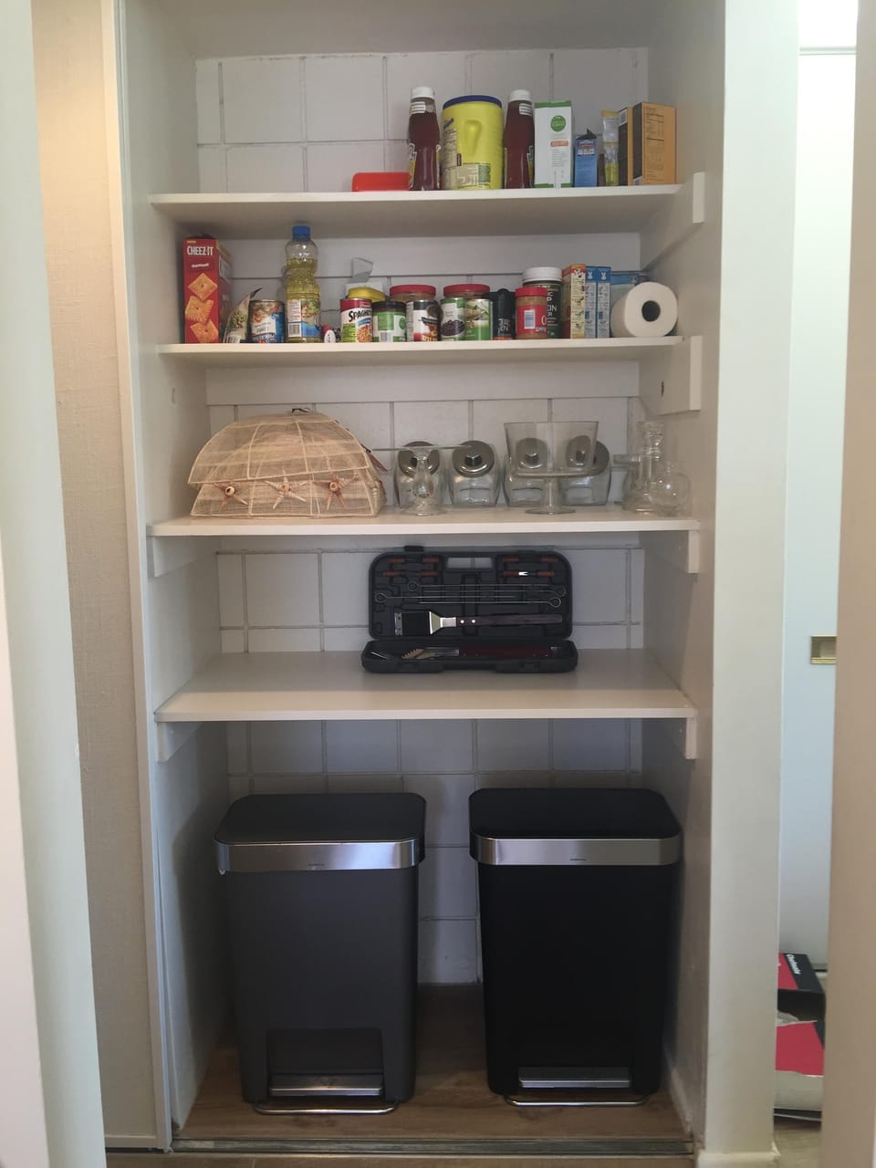 Plenty of food storage space!