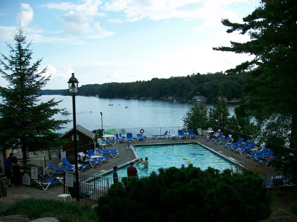 Rocky Crest Pool area