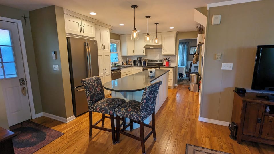 Updated kitchen.