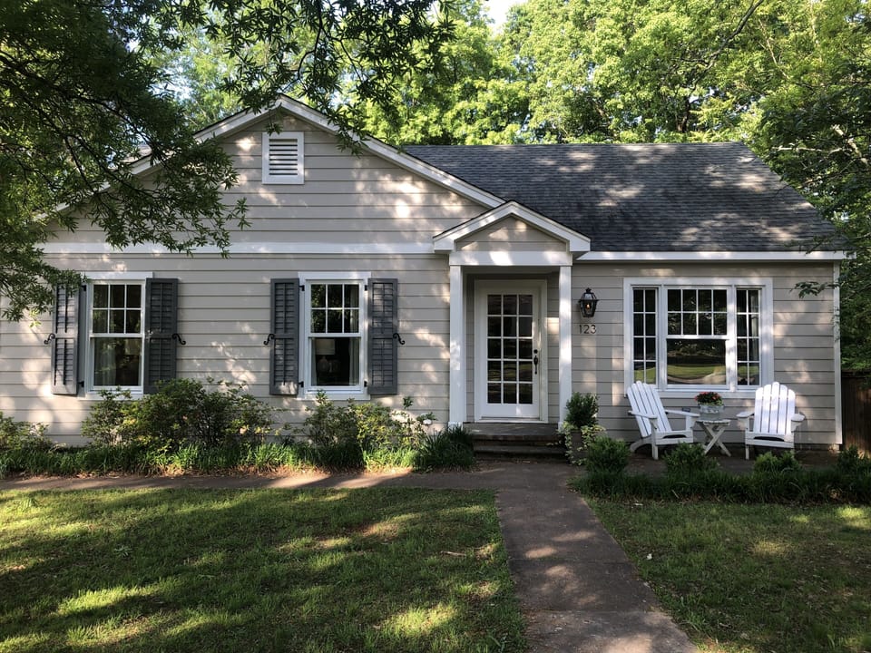 Our house in located near the Oxford square on a lovely, tree lined street.