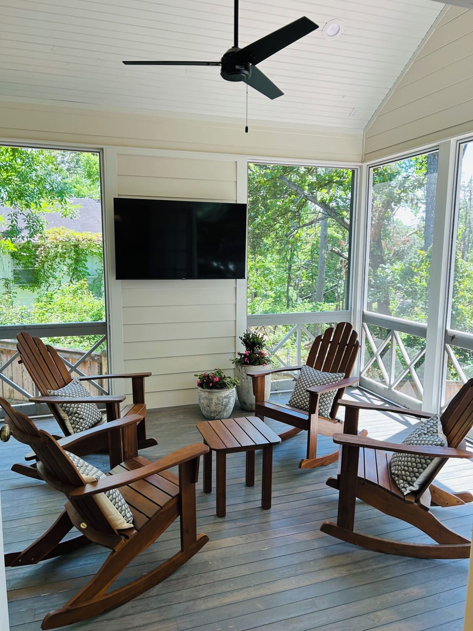Screened porch
