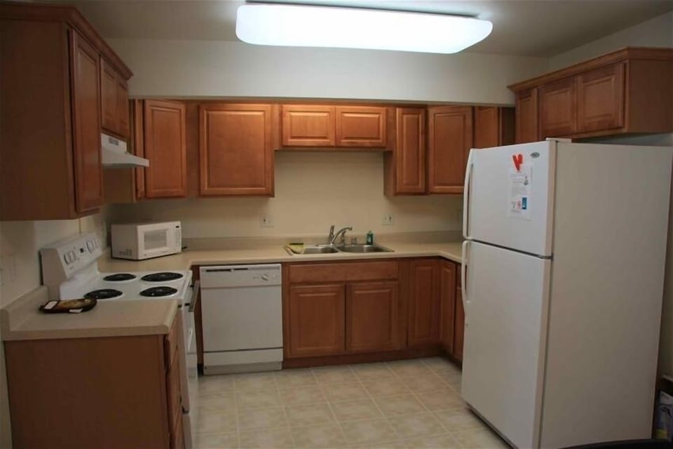 kitchen at the lower unit