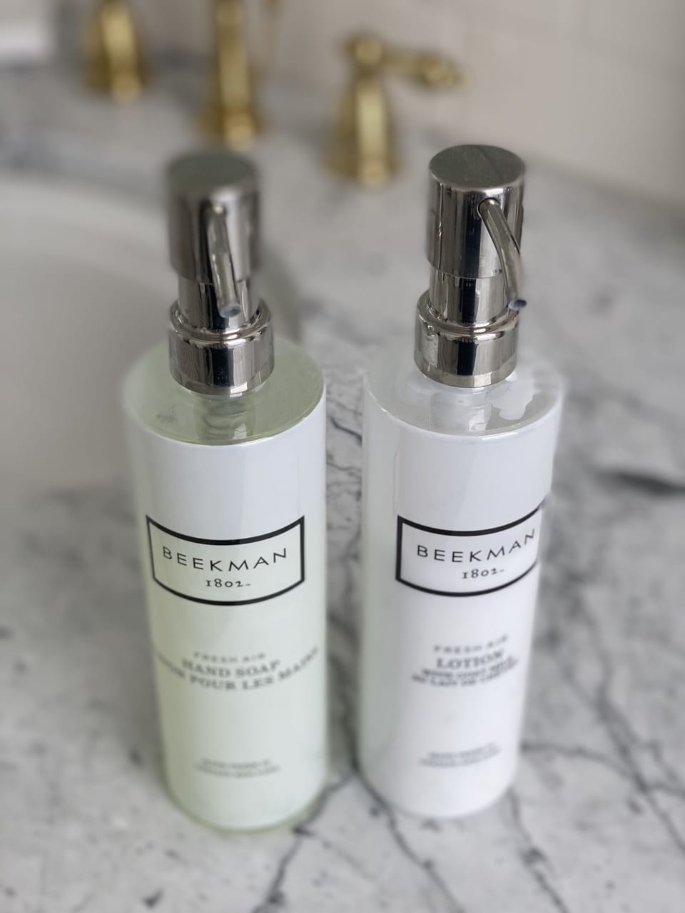 Beekman bath amenities 