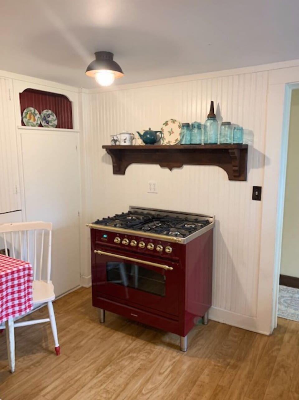 New gas stove
