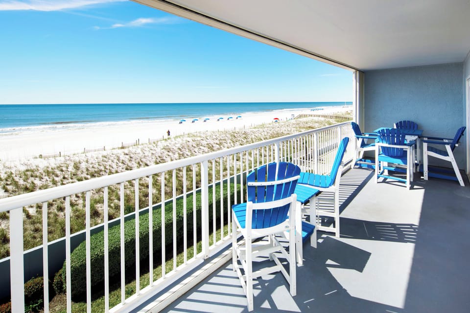 Balcony - 
Islander Beach Resort 3001 Fort Walton Beach Okaloosa Island