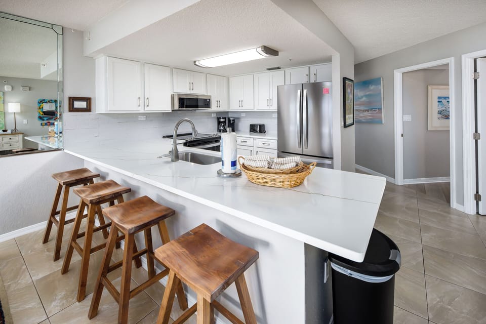 Kitchen - 
Islander Beach Resort 3001 Fort Walton Beach Okaloosa Island