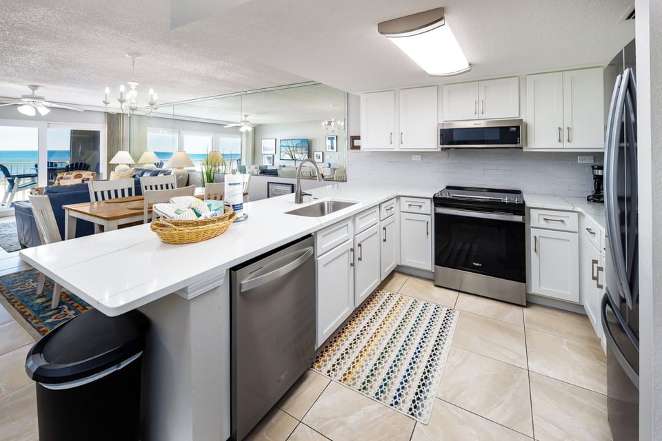 Kitchen - 
Islander Beach Resort 3001 Fort Walton Beach Okaloosa Island