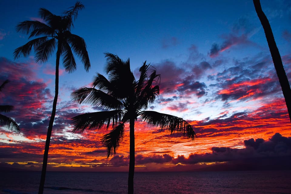 Sunsets differ each night but always breathtaking.