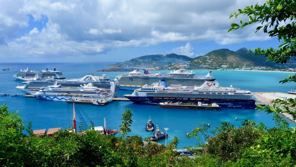 This is Philipsburg, the capital city, and it is 15 minutes drive from us