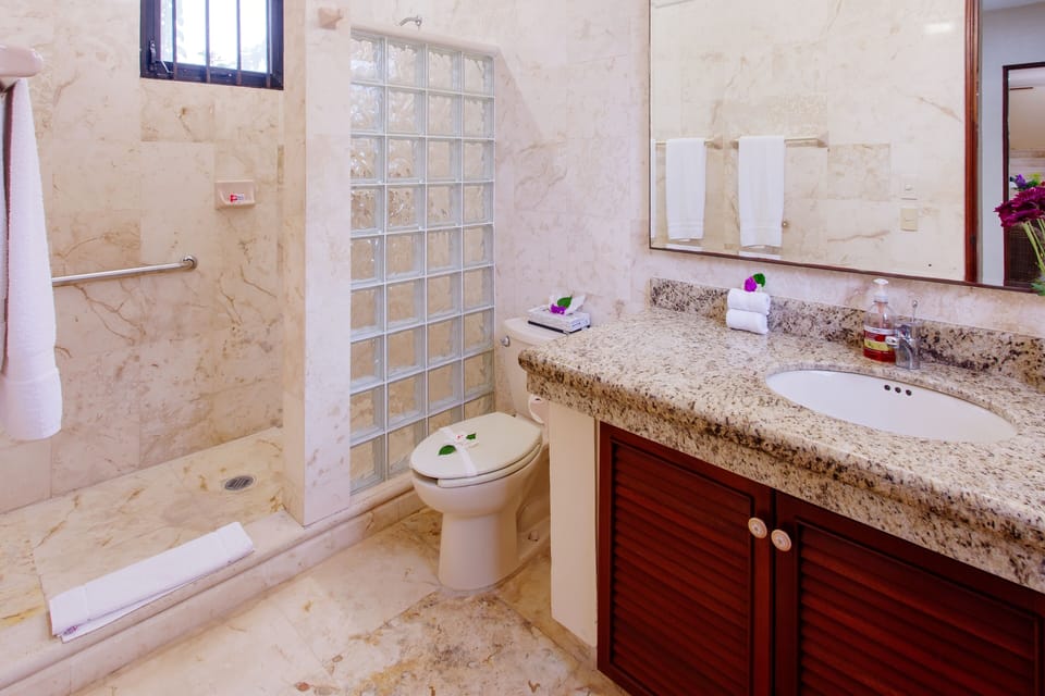 Luxurious Bathroom with  Walk-in Shower